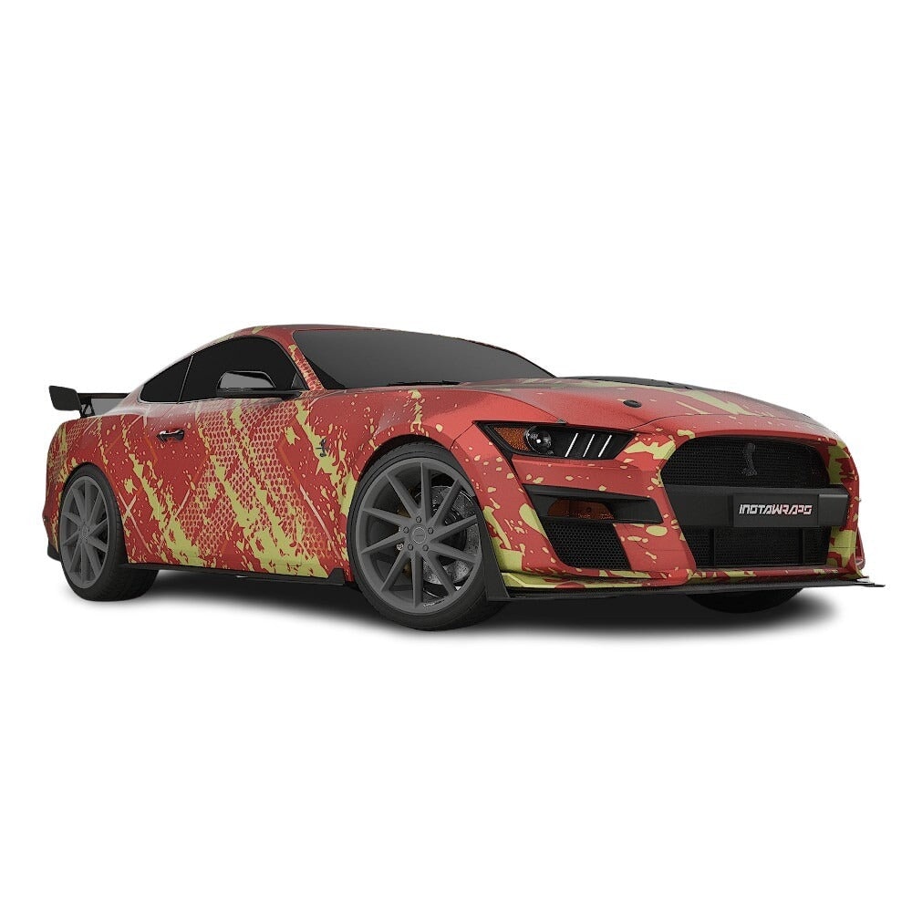 3M / AVERY DENNISON | VINYL WRAPPING FILM PRINTED GRAPHICS | CUSTOM RIDE | STREET SERIES WRAPS | FRACTURE CODE | CR4103