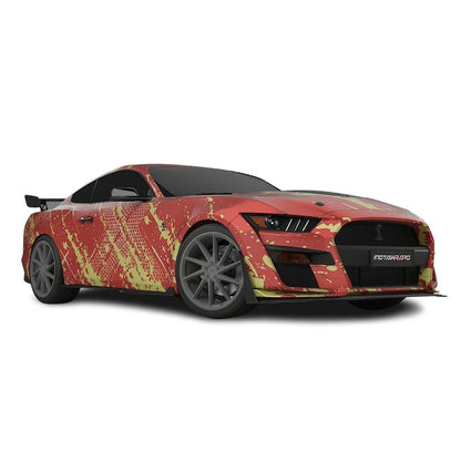 3M / AVERY DENNISON | VINYL WRAPPING FILM PRINTED GRAPHICS | CUSTOM RIDE | STREET SERIES WRAPS | FRACTURE CODE | CR4103