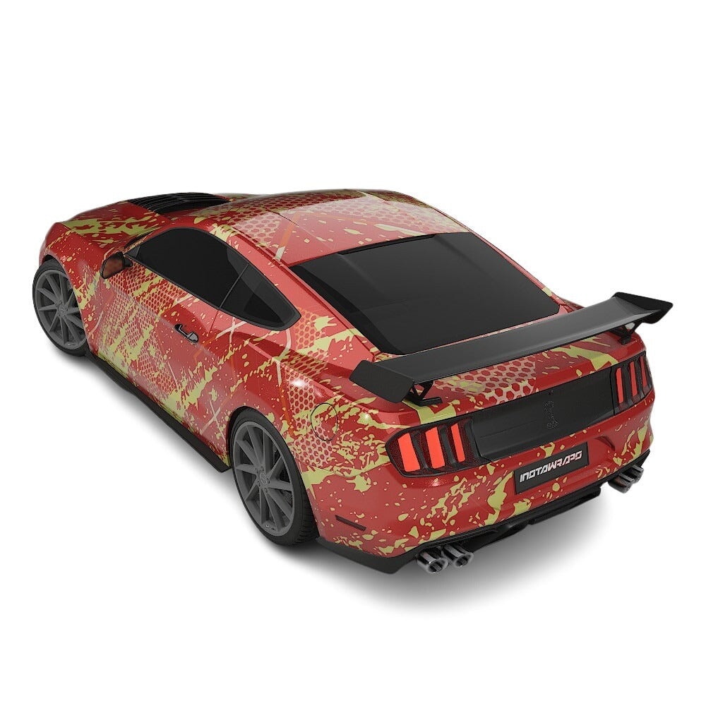 3M / AVERY DENNISON | VINYL WRAPPING FILM PRINTED GRAPHICS | CUSTOM RIDE | STREET SERIES WRAPS | FRACTURE CODE | CR4103