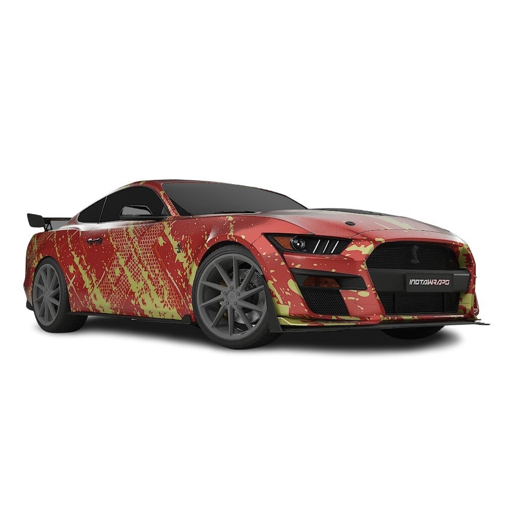 3M / AVERY DENNISON | VINYL WRAPPING FILM PRINTED GRAPHICS | CUSTOM RIDE | STREET SERIES WRAPS | FRACTURE CODE | CR4103