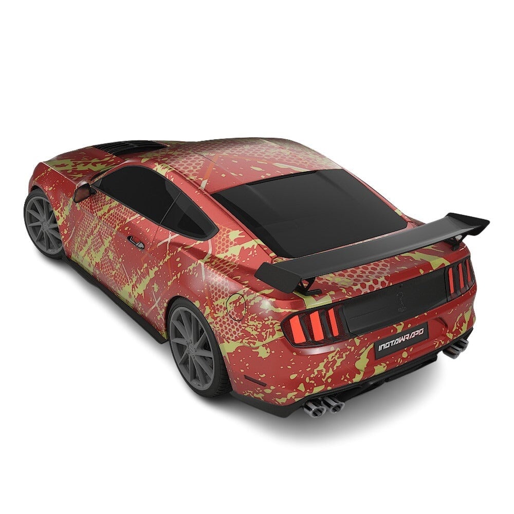 3M / AVERY DENNISON | VINYL WRAPPING FILM PRINTED GRAPHICS | CUSTOM RIDE | STREET SERIES WRAPS | FRACTURE CODE | CR4103