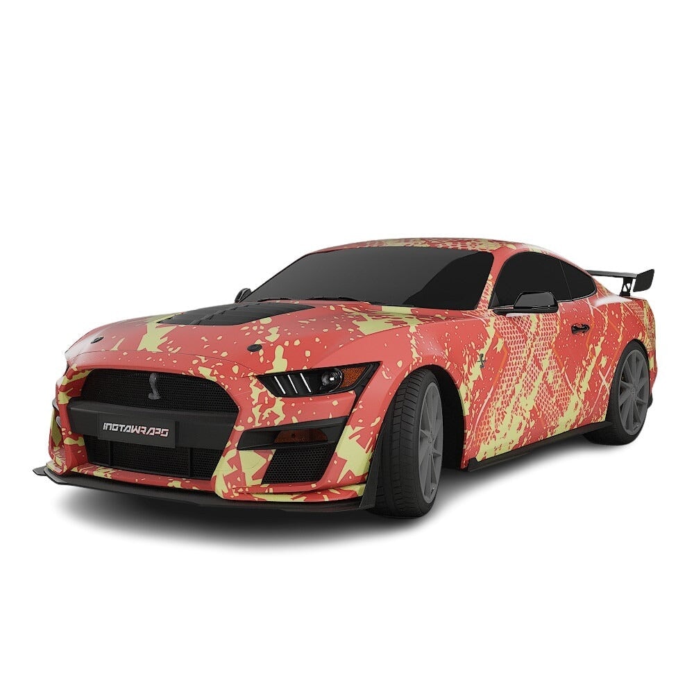 3M / AVERY DENNISON | VINYL WRAPPING FILM PRINTED GRAPHICS | CUSTOM RIDE | STREET SERIES WRAPS | FRACTURE CODE | CR4103