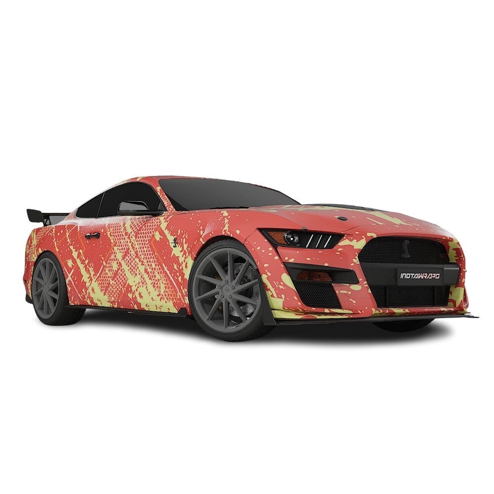 3M / AVERY DENNISON | VINYL WRAPPING FILM PRINTED GRAPHICS | CUSTOM RIDE | STREET SERIES WRAPS | FRACTURE CODE | CR4103