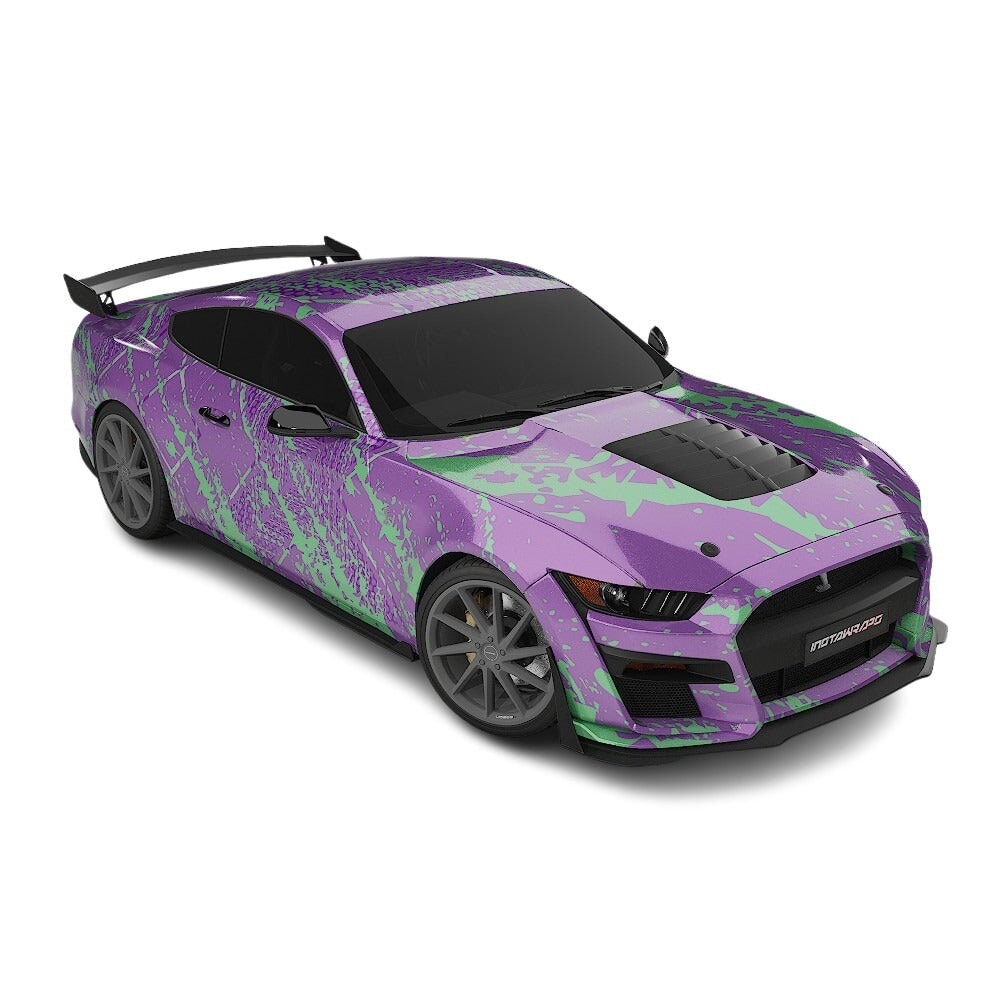3M / AVERY DENNISON | VINYL WRAPPING FILM PRINTED GRAPHICS | CUSTOM RIDE | STREET SERIES WRAPS | FRACTURE CODE | CR4105