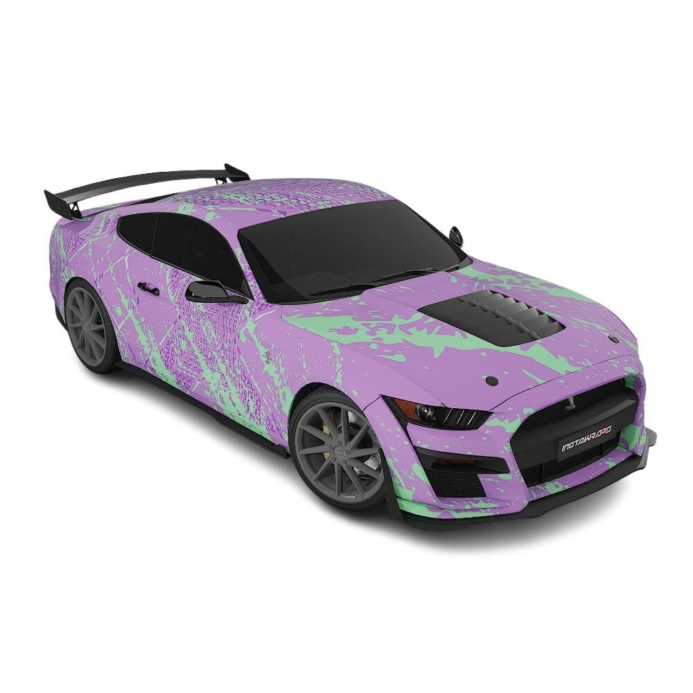 3M / AVERY DENNISON | VINYL WRAPPING FILM PRINTED GRAPHICS | CUSTOM RIDE | STREET SERIES WRAPS | FRACTURE CODE | CR4105