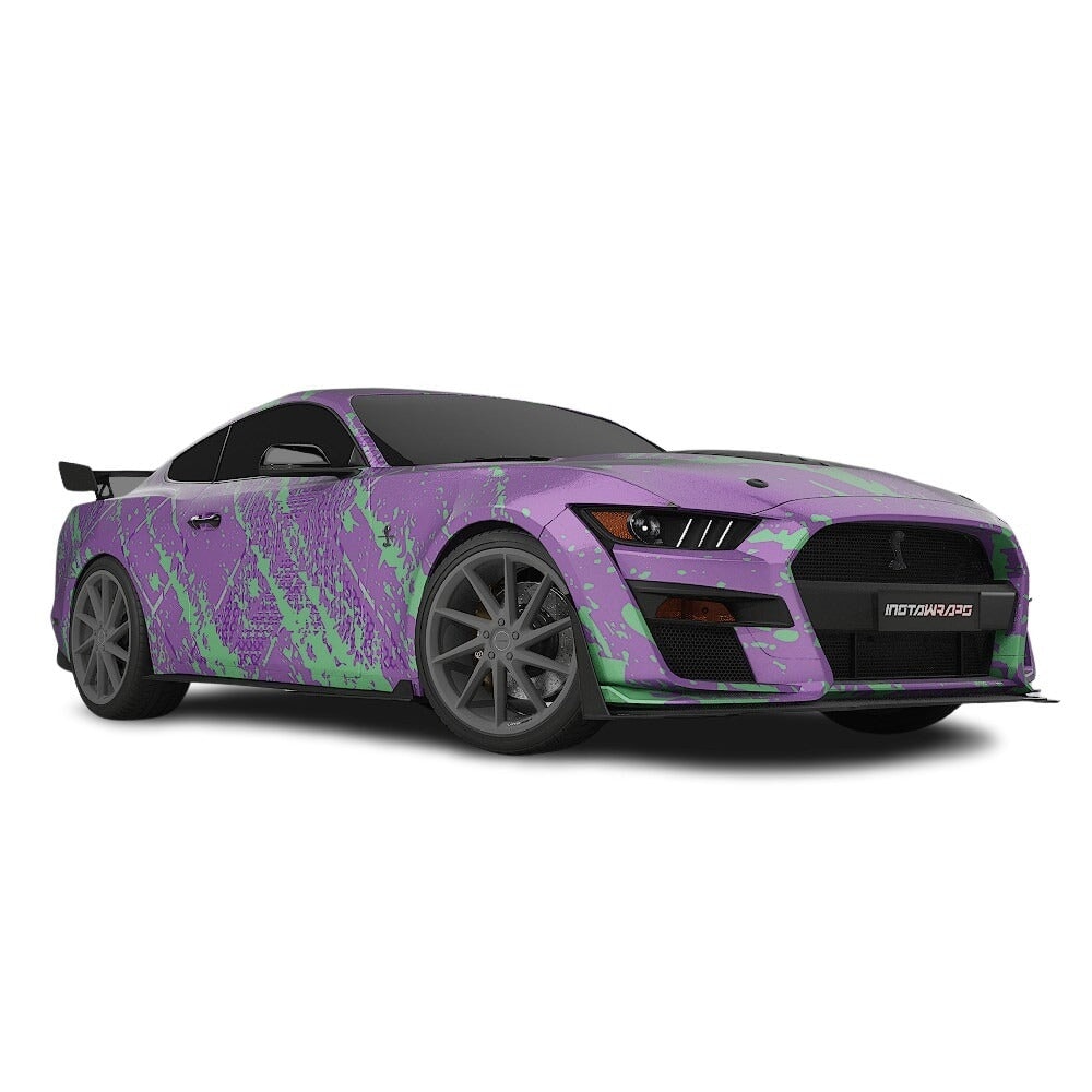 3M / AVERY DENNISON | VINYL WRAPPING FILM PRINTED GRAPHICS | CUSTOM RIDE | STREET SERIES WRAPS | FRACTURE CODE | CR4105