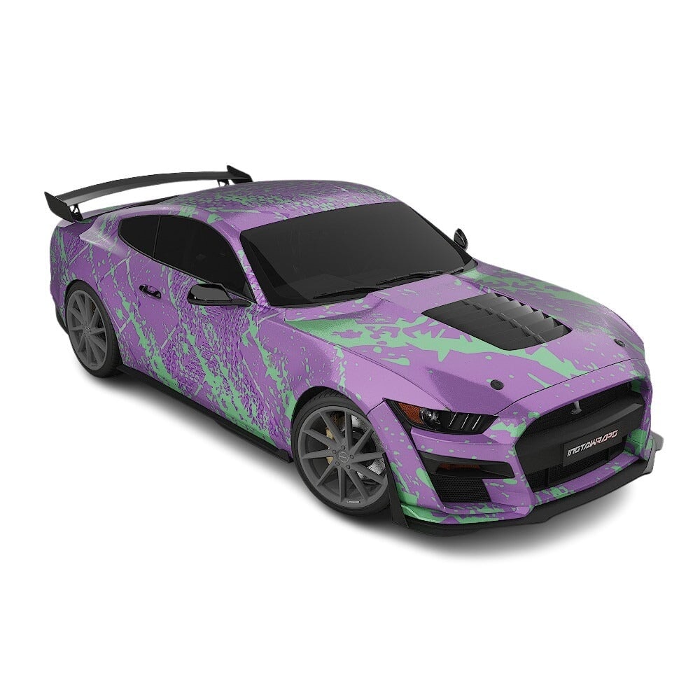 3M / AVERY DENNISON | VINYL WRAPPING FILM PRINTED GRAPHICS | CUSTOM RIDE | STREET SERIES WRAPS | FRACTURE CODE | CR4105