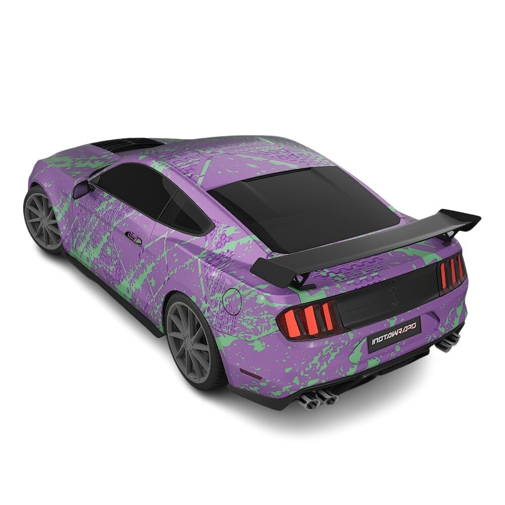 3M / AVERY DENNISON | VINYL WRAPPING FILM PRINTED GRAPHICS | CUSTOM RIDE | STREET SERIES WRAPS | FRACTURE CODE | CR4105