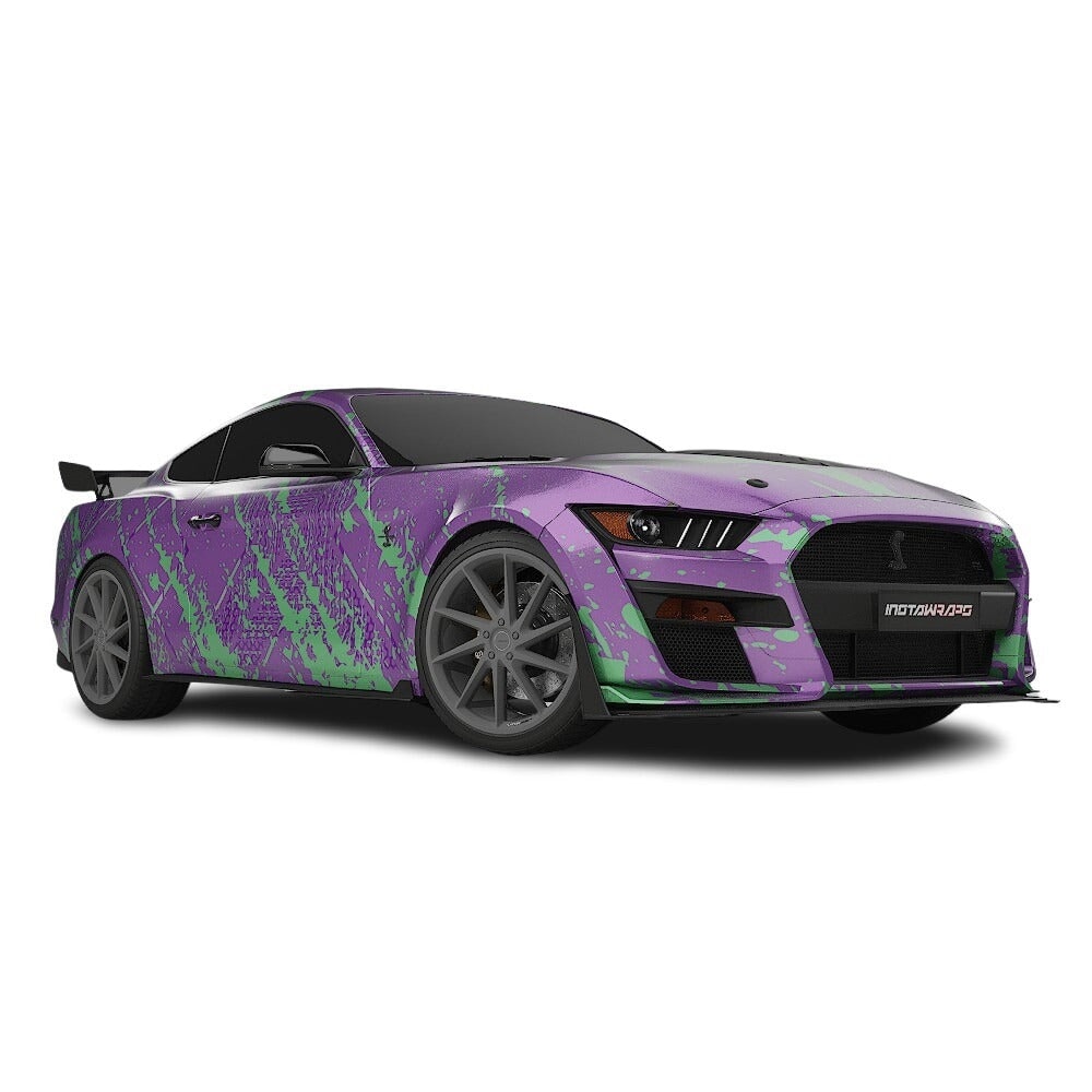 3M / AVERY DENNISON | VINYL WRAPPING FILM PRINTED GRAPHICS | CUSTOM RIDE | STREET SERIES WRAPS | FRACTURE CODE | CR4105