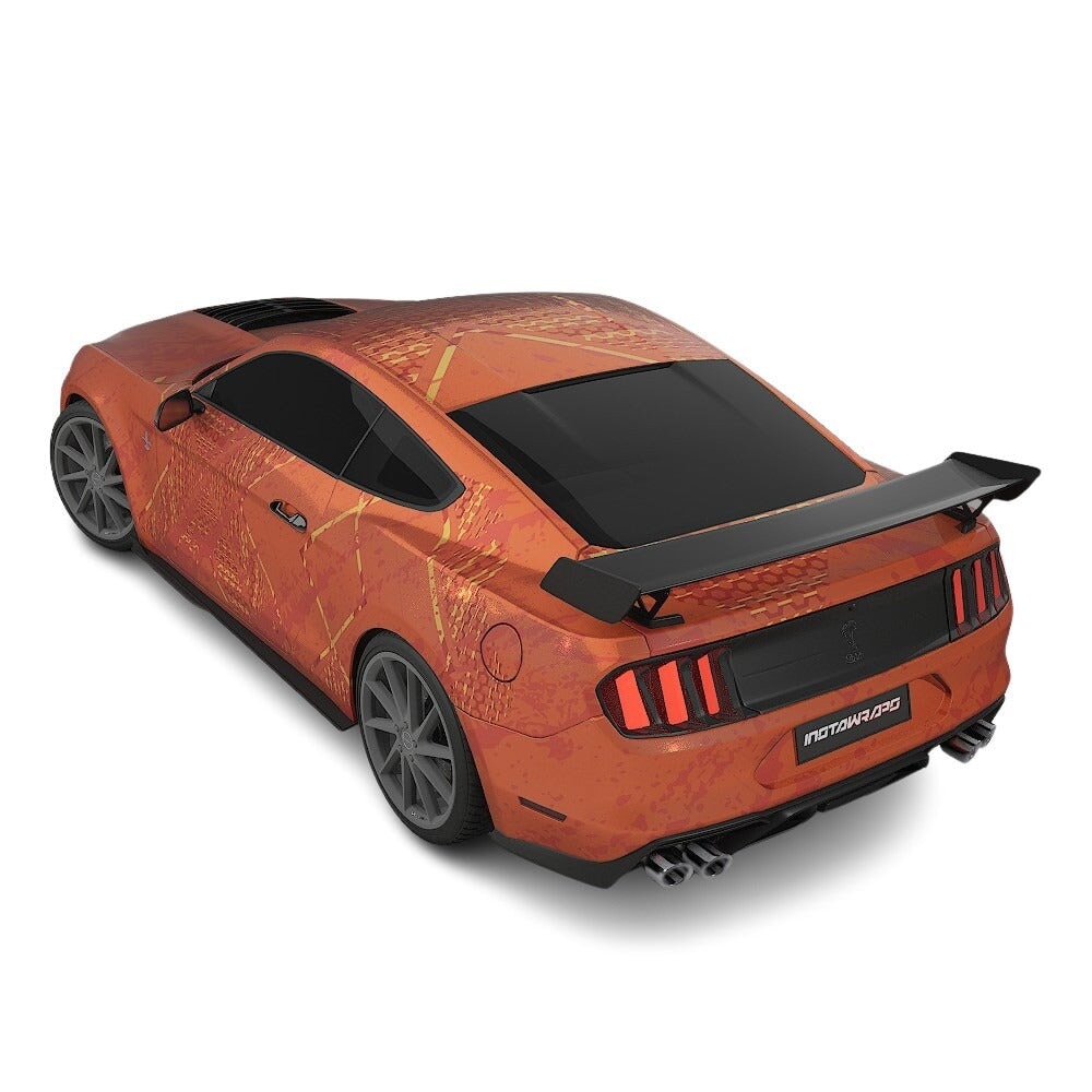 3M / AVERY DENNISON | VINYL WRAPPING FILM PRINTED GRAPHICS | CUSTOM RIDE | STREET SERIES WRAPS | FRACTURE CODE | CR4106