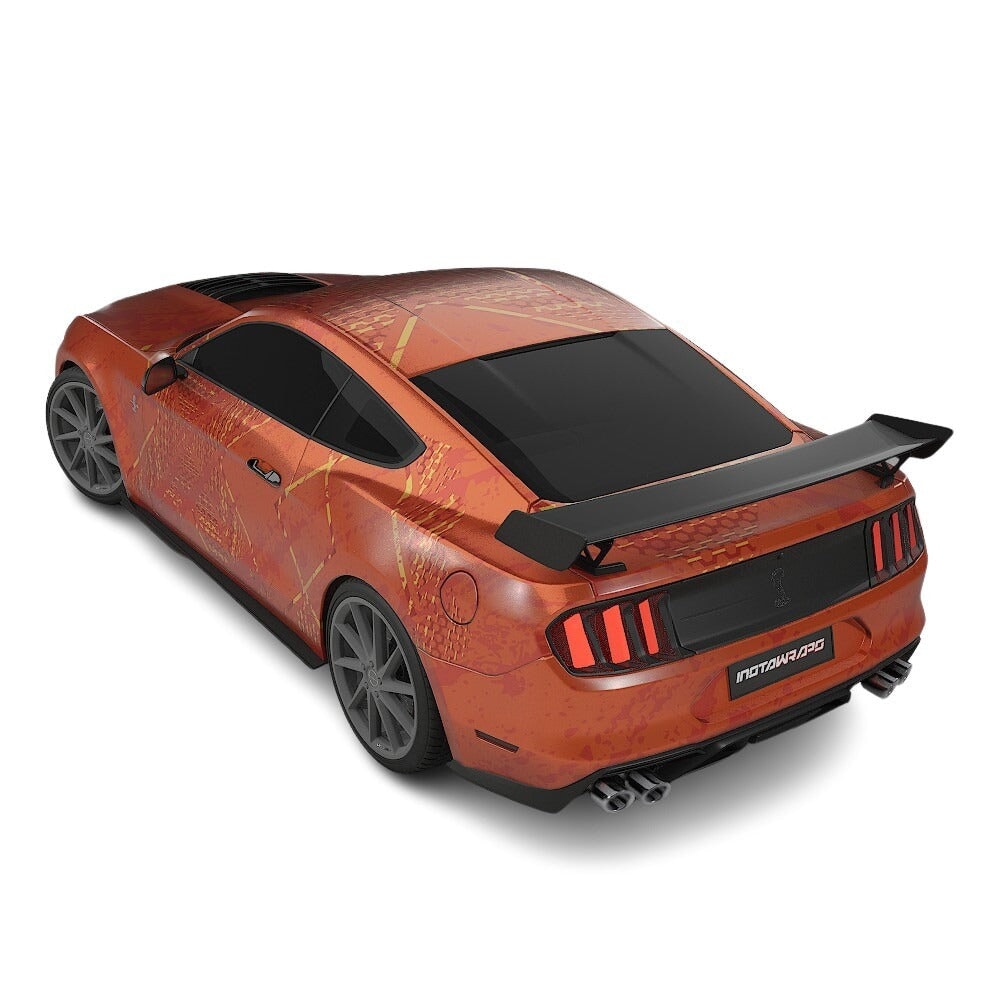 3M / AVERY DENNISON | VINYL WRAPPING FILM PRINTED GRAPHICS | CUSTOM RIDE | STREET SERIES WRAPS | FRACTURE CODE | CR4106