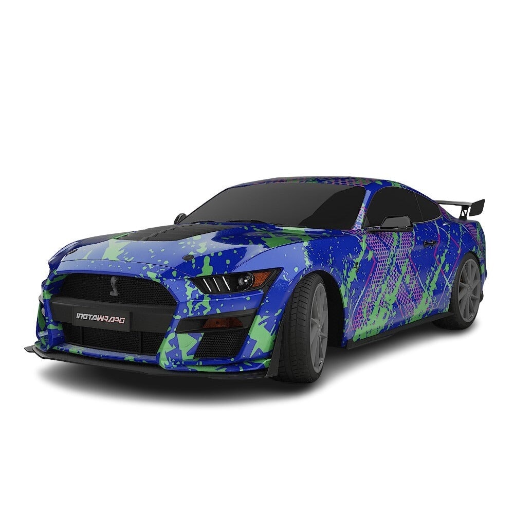 3M / AVERY DENNISON | VINYL WRAPPING FILM PRINTED GRAPHICS | CUSTOM RIDE | STREET SERIES WRAPS | FRACTURE CODE | CR4101