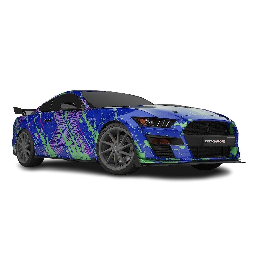 3M / AVERY DENNISON | VINYL WRAPPING FILM PRINTED GRAPHICS | CUSTOM RIDE | STREET SERIES WRAPS | FRACTURE CODE | CR4101