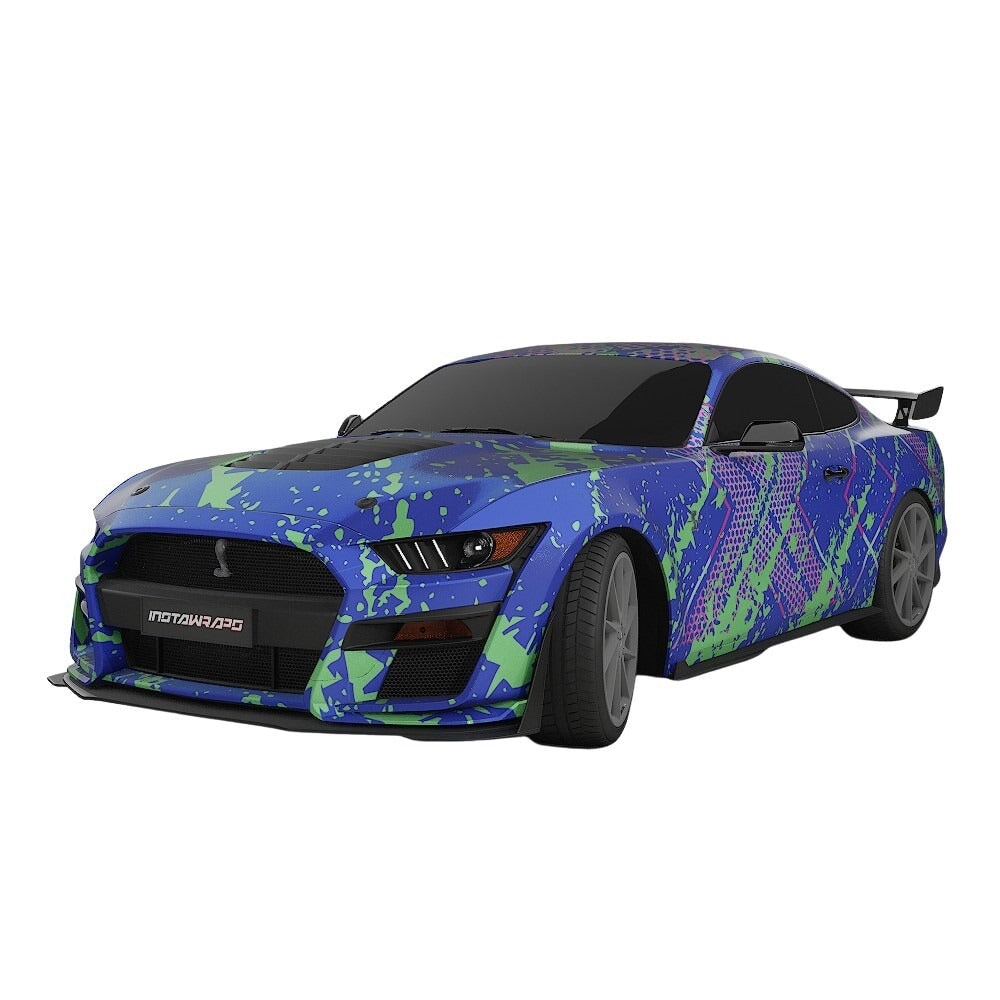 3M / AVERY DENNISON | VINYL WRAPPING FILM PRINTED GRAPHICS | CUSTOM RIDE | STREET SERIES WRAPS | FRACTURE CODE | CR4101