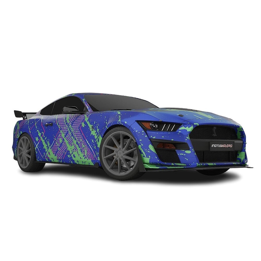 3M / AVERY DENNISON | VINYL WRAPPING FILM PRINTED GRAPHICS | CUSTOM RIDE | STREET SERIES WRAPS | FRACTURE CODE | CR4101