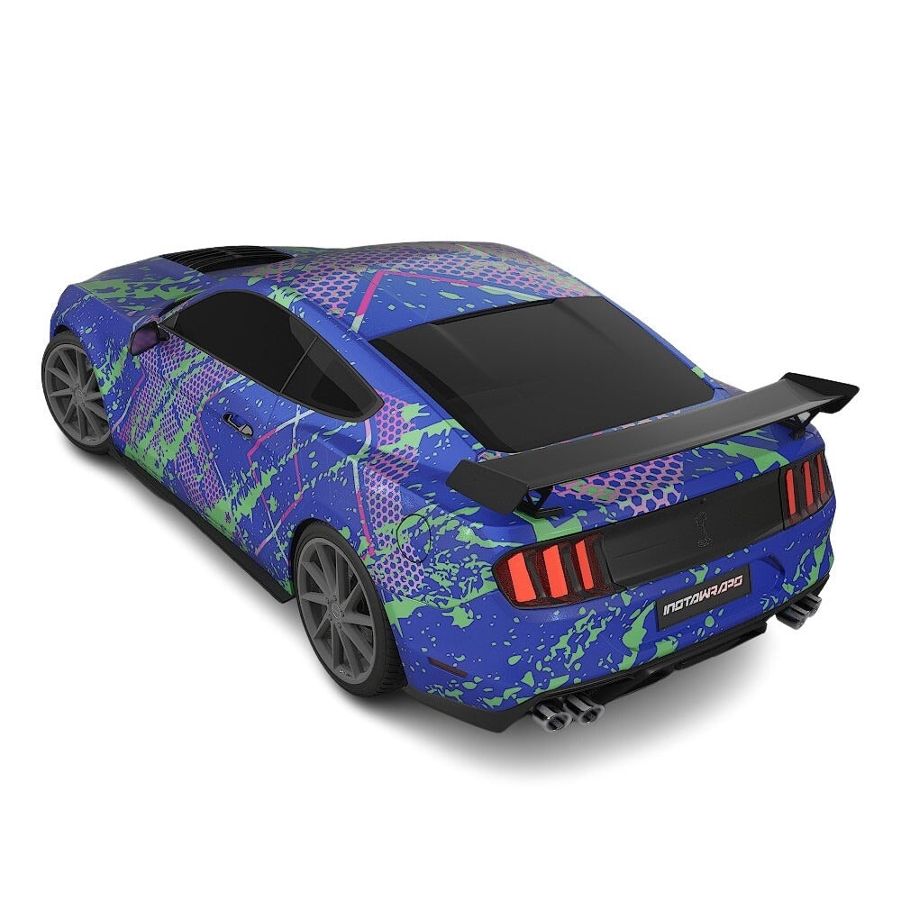 3M / AVERY DENNISON | VINYL WRAPPING FILM PRINTED GRAPHICS | CUSTOM RIDE | STREET SERIES WRAPS | FRACTURE CODE | CR4101