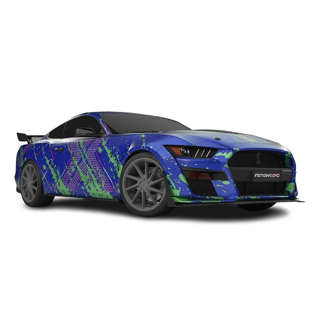 3M / AVERY DENNISON | VINYL WRAPPING FILM PRINTED GRAPHICS | CUSTOM RIDE | STREET SERIES WRAPS | FRACTURE CODE | CR4101