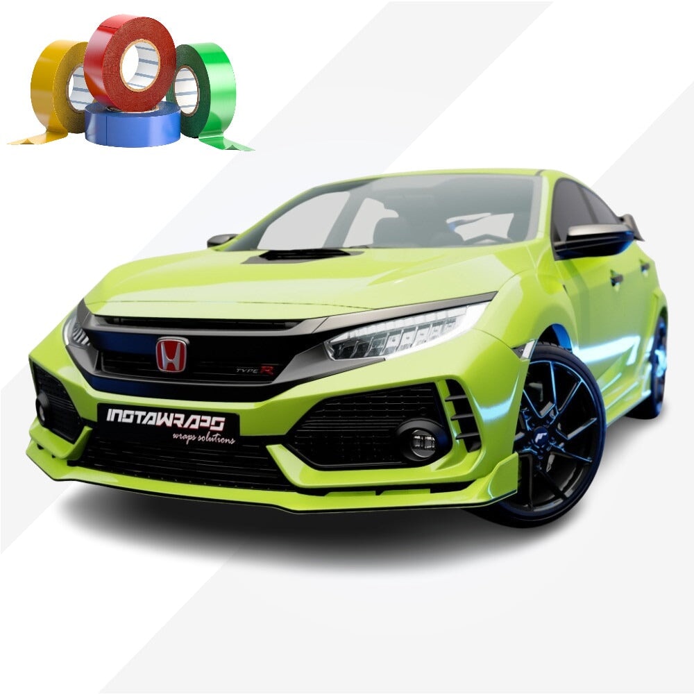 CHROME DELETE / CUSTOM VINYL WRAP TAPE STRIPES | 3M | GLOSS LIGHT GREEN | G16