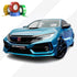 CHROME DELETE / CUSTOM VINYL WRAP TAPE STRIPES | 3M | GLOSS BLUE MATALLIC | G227