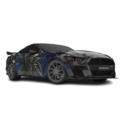 3M / AVERY DENNISON | VINYL WRAPPING FILM PRINTED GRAPHICS | CUSTOM RIDE | FLORAL FURY WRAPS | GOTHIC BLOOM | CR1201