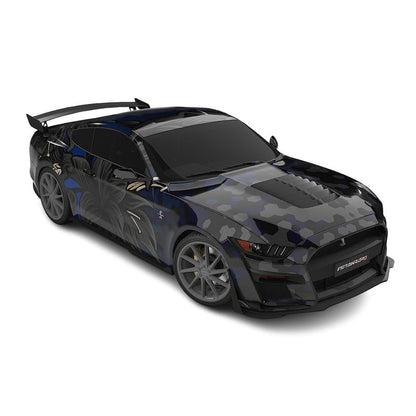 3M / AVERY DENNISON | VINYL WRAPPING FILM PRINTED GRAPHICS | CUSTOM RIDE | FLORAL FURY WRAPS | GOTHIC BLOOM | CR1201