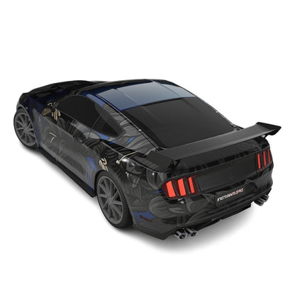 3M / AVERY DENNISON | VINYL WRAPPING FILM PRINTED GRAPHICS | CUSTOM RIDE | FLORAL FURY WRAPS | GOTHIC BLOOM | CR1201