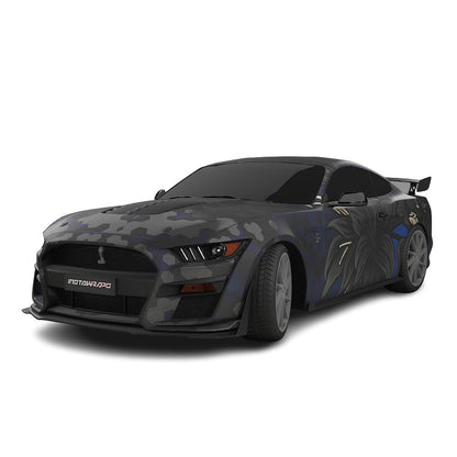 3M / AVERY DENNISON | VINYL WRAPPING FILM PRINTED GRAPHICS | CUSTOM RIDE | FLORAL FURY WRAPS | GOTHIC BLOOM | CR1201