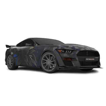 3M / AVERY DENNISON | VINYL WRAPPING FILM PRINTED GRAPHICS | CUSTOM RIDE | FLORAL FURY WRAPS | GOTHIC BLOOM | CR1201