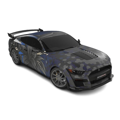 3M / AVERY DENNISON | VINYL WRAPPING FILM PRINTED GRAPHICS | CUSTOM RIDE | FLORAL FURY WRAPS | GOTHIC BLOOM | CR1201