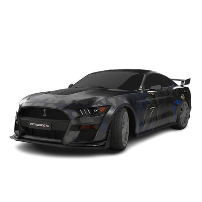 3M / AVERY DENNISON | VINYL WRAPPING FILM PRINTED GRAPHICS | CUSTOM RIDE | FLORAL FURY WRAPS | GOTHIC BLOOM | CR1201