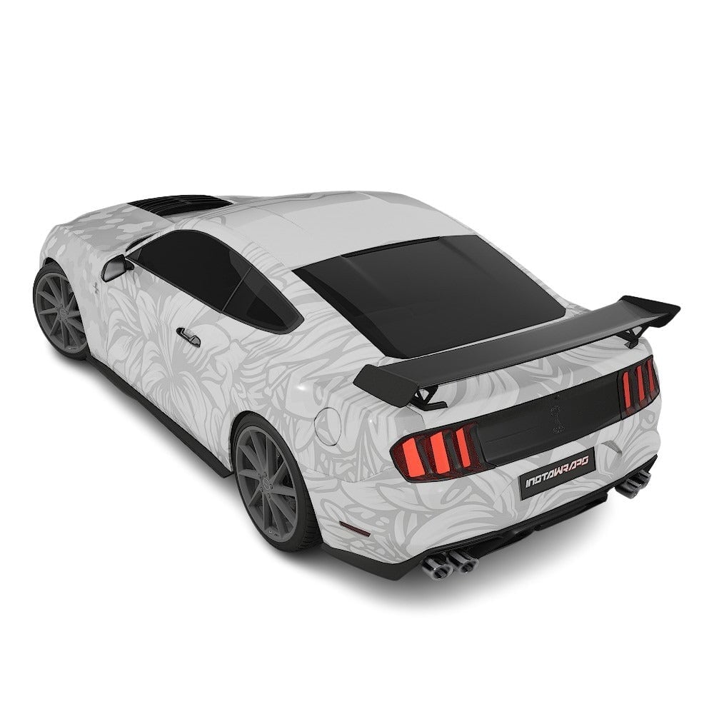 3M / AVERY DENNISON | VINYL WRAPPING FILM PRINTED GRAPHICS | CUSTOM RIDE | FLORAL FURY WRAPS | GOTHIC BLOOM | CR1202