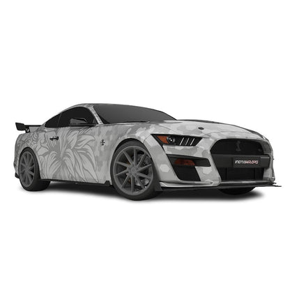 3M / AVERY DENNISON | VINYL WRAPPING FILM PRINTED GRAPHICS | CUSTOM RIDE | FLORAL FURY WRAPS | GOTHIC BLOOM | CR1202