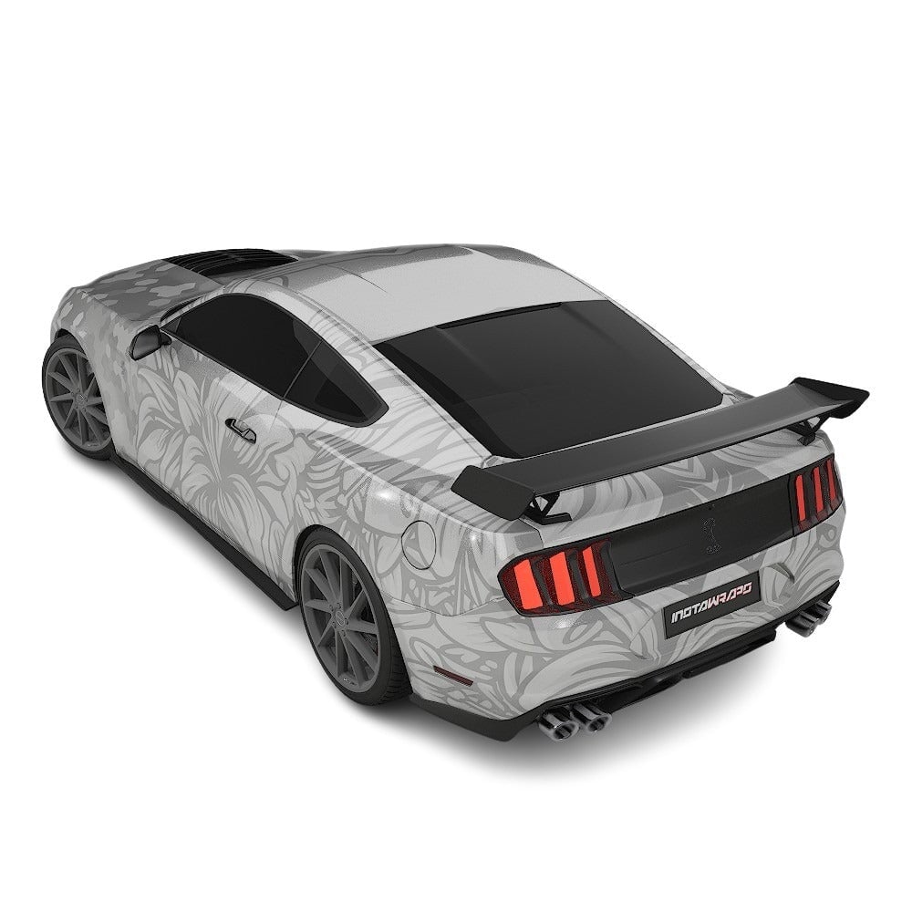 3M / AVERY DENNISON | VINYL WRAPPING FILM PRINTED GRAPHICS | CUSTOM RIDE | FLORAL FURY WRAPS | GOTHIC BLOOM | CR1202