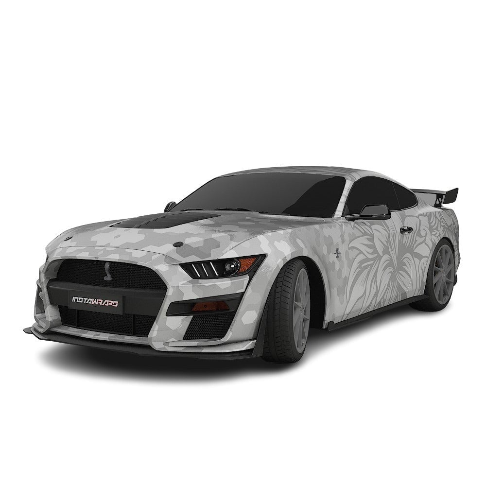 3M / AVERY DENNISON | VINYL WRAPPING FILM PRINTED GRAPHICS | CUSTOM RIDE | FLORAL FURY WRAPS | GOTHIC BLOOM | CR1202