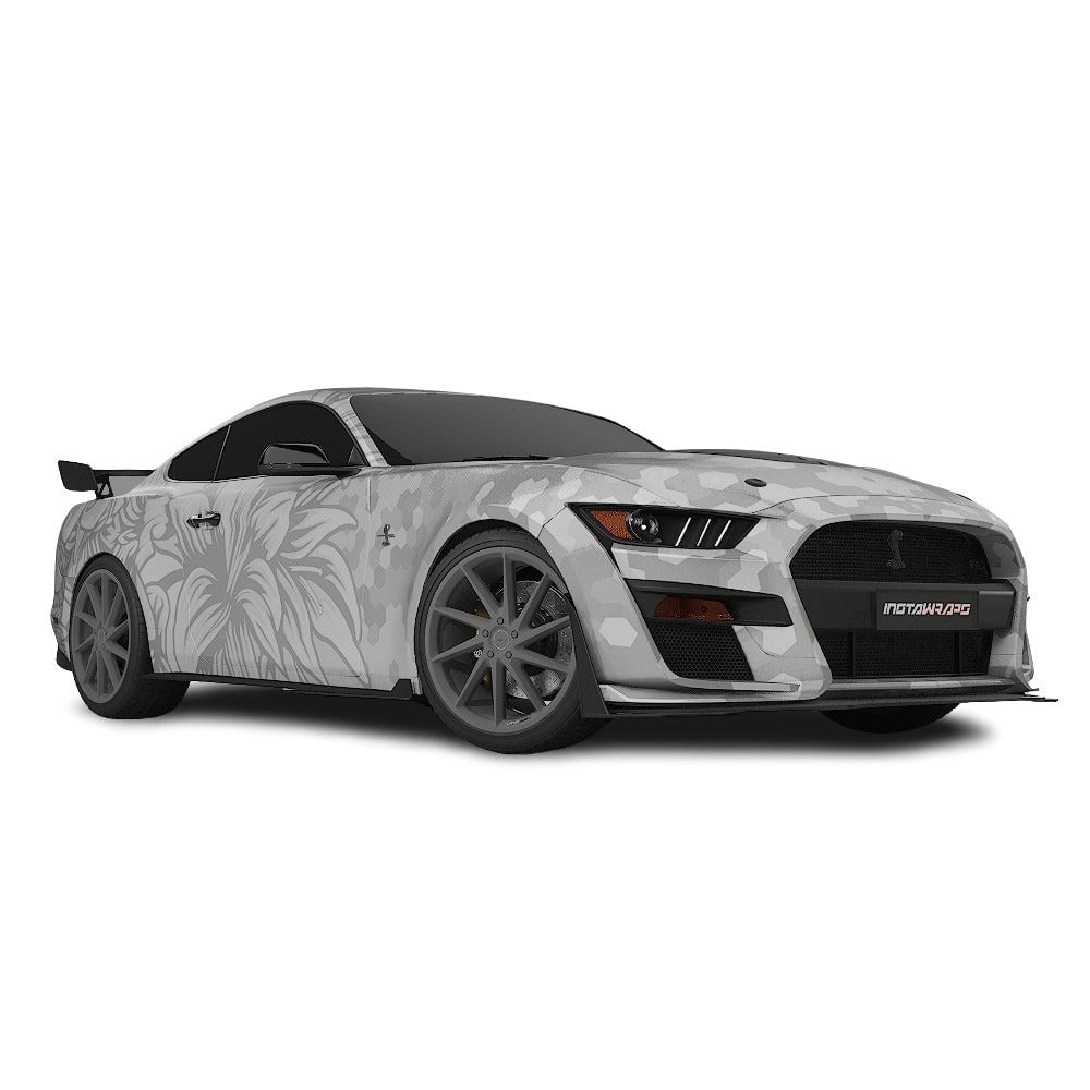3M / AVERY DENNISON | VINYL WRAPPING FILM PRINTED GRAPHICS | CUSTOM RIDE | FLORAL FURY WRAPS | GOTHIC BLOOM | CR1202