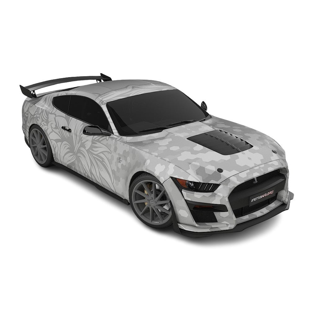 3M / AVERY DENNISON | VINYL WRAPPING FILM PRINTED GRAPHICS | CUSTOM RIDE | FLORAL FURY WRAPS | GOTHIC BLOOM | CR1202