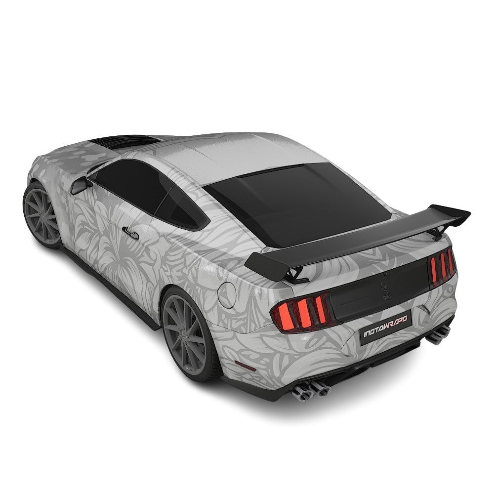3M / AVERY DENNISON | VINYL WRAPPING FILM PRINTED GRAPHICS | CUSTOM RIDE | FLORAL FURY WRAPS | GOTHIC BLOOM | CR1202