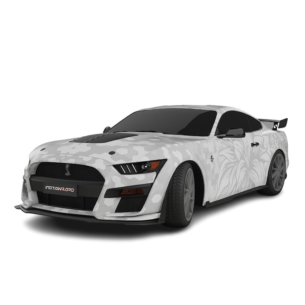 3M / AVERY DENNISON | VINYL WRAPPING FILM PRINTED GRAPHICS | CUSTOM RIDE | FLORAL FURY WRAPS | GOTHIC BLOOM | CR1202