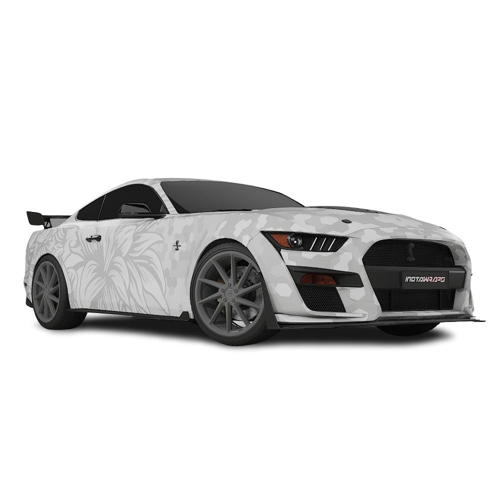 3M / AVERY DENNISON | VINYL WRAPPING FILM PRINTED GRAPHICS | CUSTOM RIDE | FLORAL FURY WRAPS | GOTHIC BLOOM | CR1202