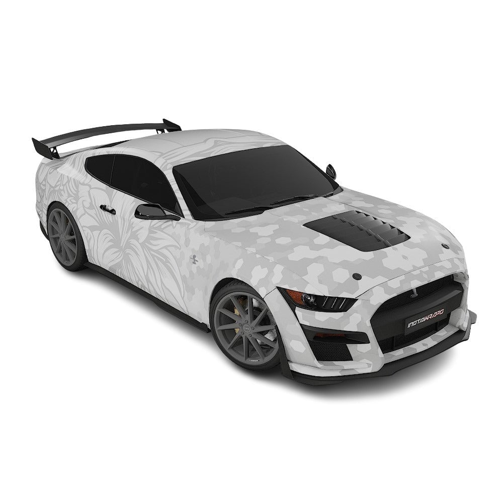 3M / AVERY DENNISON | VINYL WRAPPING FILM PRINTED GRAPHICS | CUSTOM RIDE | FLORAL FURY WRAPS | GOTHIC BLOOM | CR1202