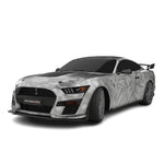 3M / AVERY DENNISON | VINYL WRAPPING FILM PRINTED GRAPHICS | CUSTOM RIDE | FLORAL FURY WRAPS | GOTHIC BLOOM | CR1202