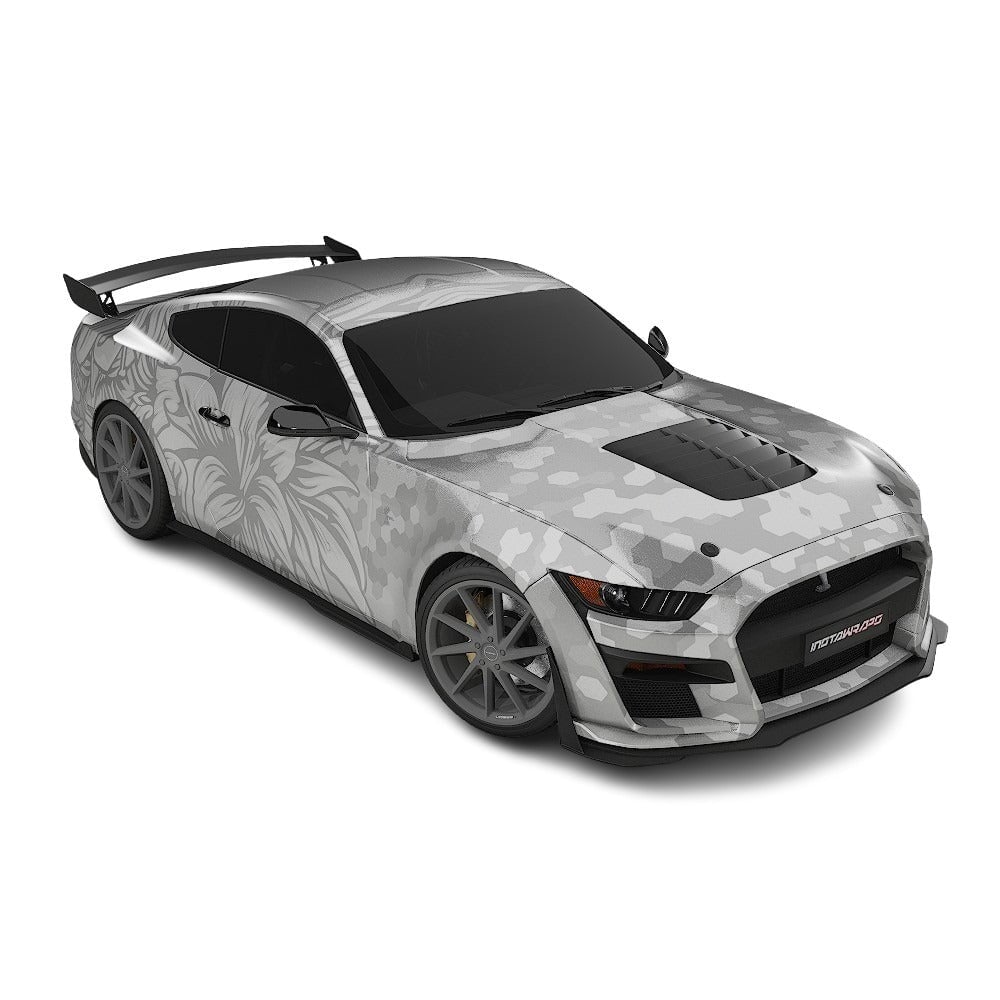 3M / AVERY DENNISON | VINYL WRAPPING FILM PRINTED GRAPHICS | CUSTOM RIDE | FLORAL FURY WRAPS | GOTHIC BLOOM | CR1202