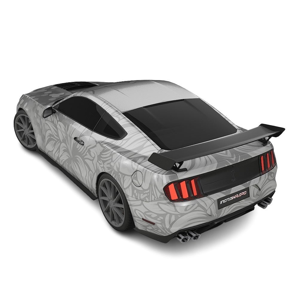 3M / AVERY DENNISON | VINYL WRAPPING FILM PRINTED GRAPHICS | CUSTOM RIDE | FLORAL FURY WRAPS | GOTHIC BLOOM | CR1202