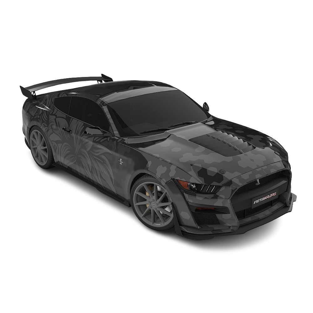 3M / AVERY DENNISON | VINYL WRAPPING FILM PRINTED GRAPHICS | CUSTOM RIDE | FLORAL FURY WRAPS | GOTHIC BLOOM | CR1203