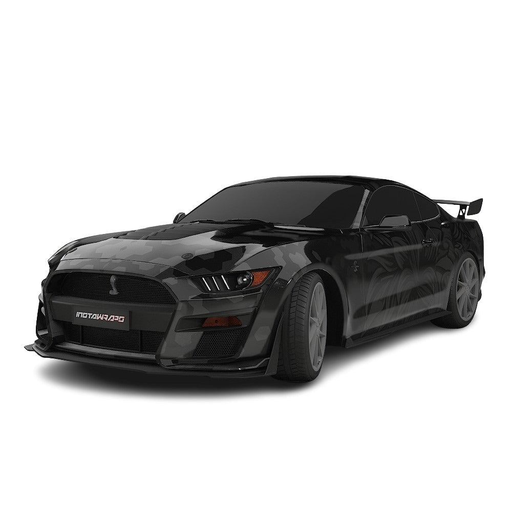3M / AVERY DENNISON | VINYL WRAPPING FILM PRINTED GRAPHICS | CUSTOM RIDE | FLORAL FURY WRAPS | GOTHIC BLOOM | CR1203