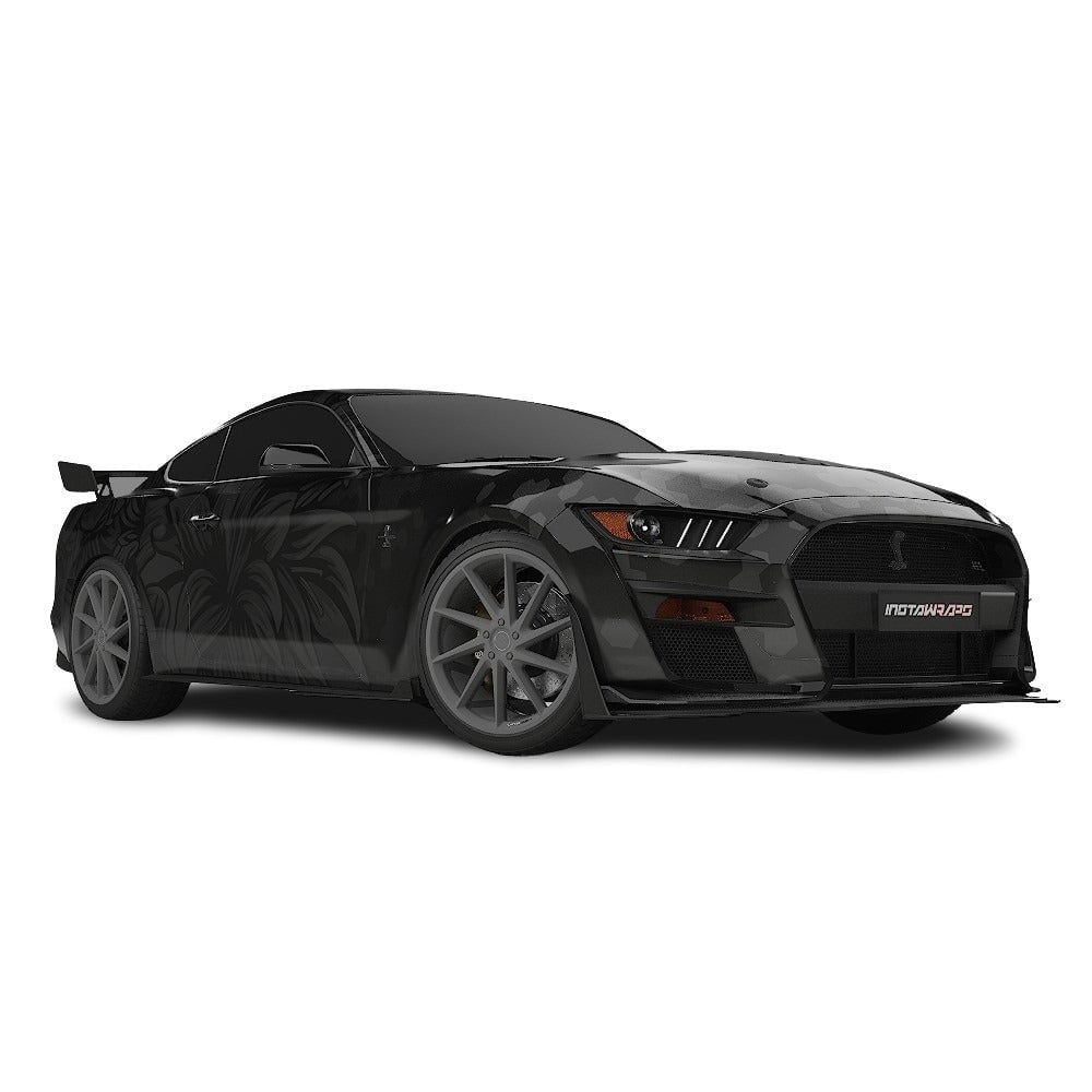 3M / AVERY DENNISON | VINYL WRAPPING FILM PRINTED GRAPHICS | CUSTOM RIDE | FLORAL FURY WRAPS | GOTHIC BLOOM | CR1203