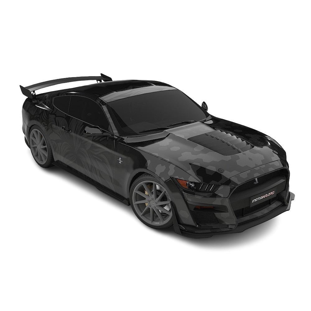 3M / AVERY DENNISON | VINYL WRAPPING FILM PRINTED GRAPHICS | CUSTOM RIDE | FLORAL FURY WRAPS | GOTHIC BLOOM | CR1203