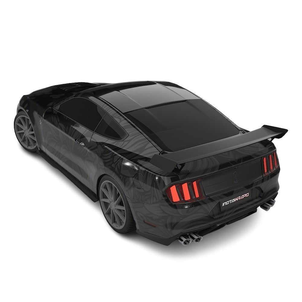 3M / AVERY DENNISON | VINYL WRAPPING FILM PRINTED GRAPHICS | CUSTOM RIDE | FLORAL FURY WRAPS | GOTHIC BLOOM | CR1203