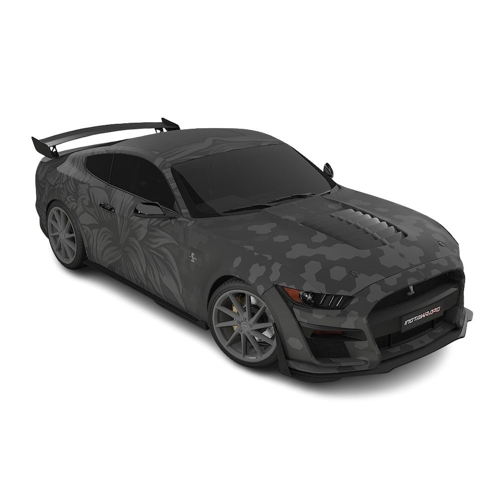 3M / AVERY DENNISON | VINYL WRAPPING FILM PRINTED GRAPHICS | CUSTOM RIDE | FLORAL FURY WRAPS | GOTHIC BLOOM | CR1203