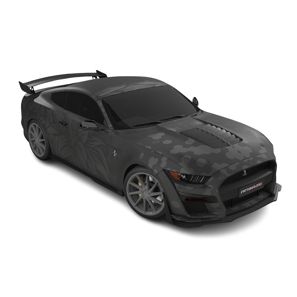 3M / AVERY DENNISON | VINYL WRAPPING FILM PRINTED GRAPHICS | CUSTOM RIDE | FLORAL FURY WRAPS | GOTHIC BLOOM | CR1203